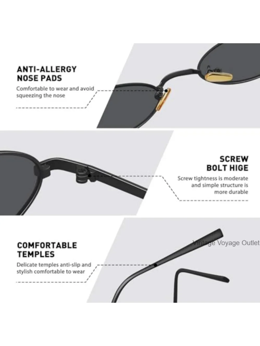 Retro 90s Small Oval Sunglasses Women Men Metal Frame